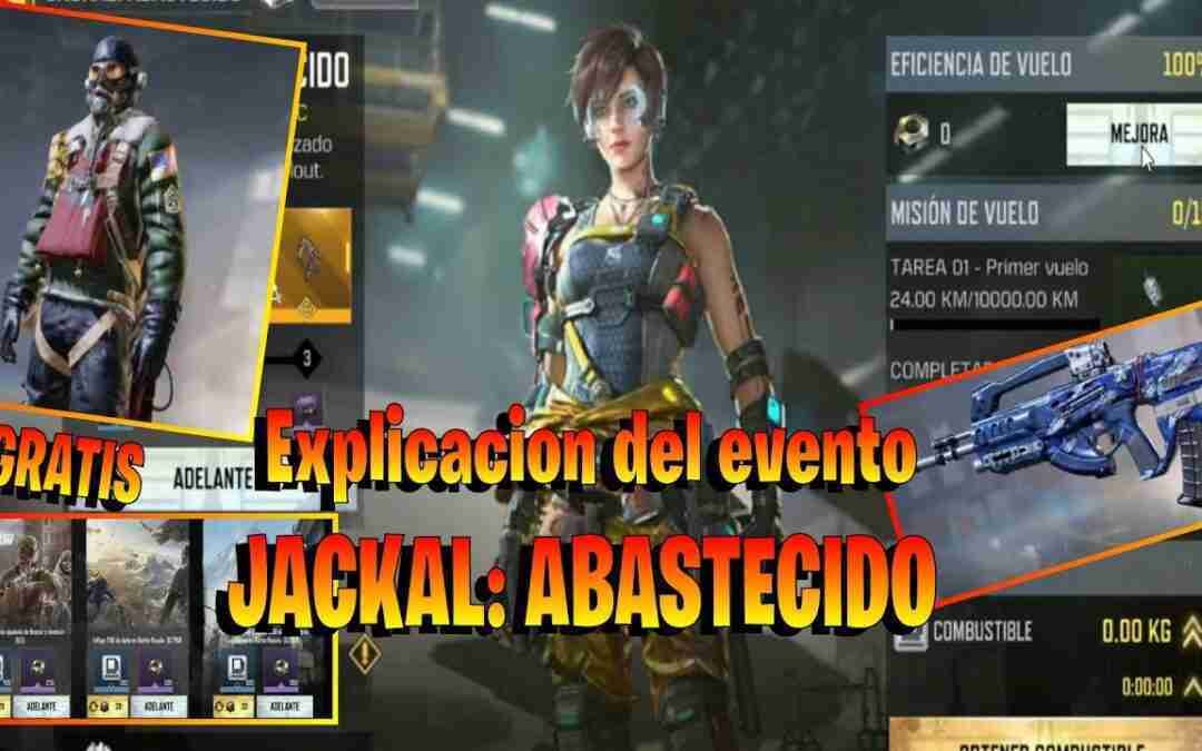 ✅ Explicacion del evento JACKAL ABASTECIDO Call Of Duty Mobile