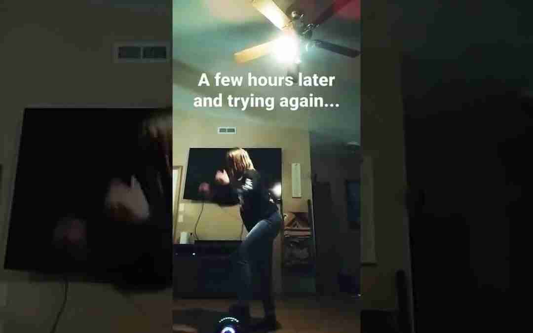 Me using a hoverboard…
