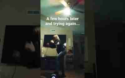 Me using a hoverboard…