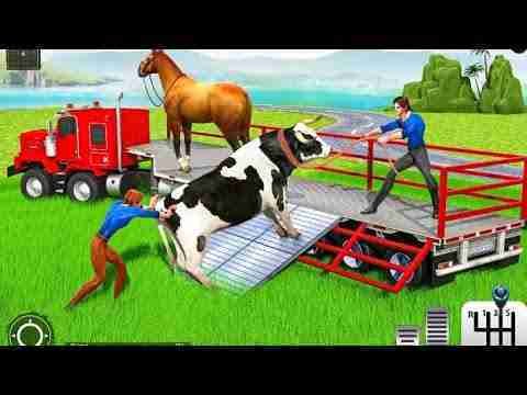 Farm Animals Transport Truck : animal transport vehicles driving game ( android games )