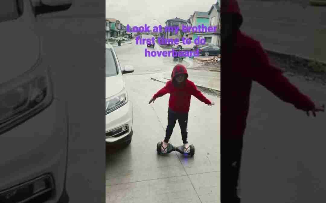 Hoverboard first time