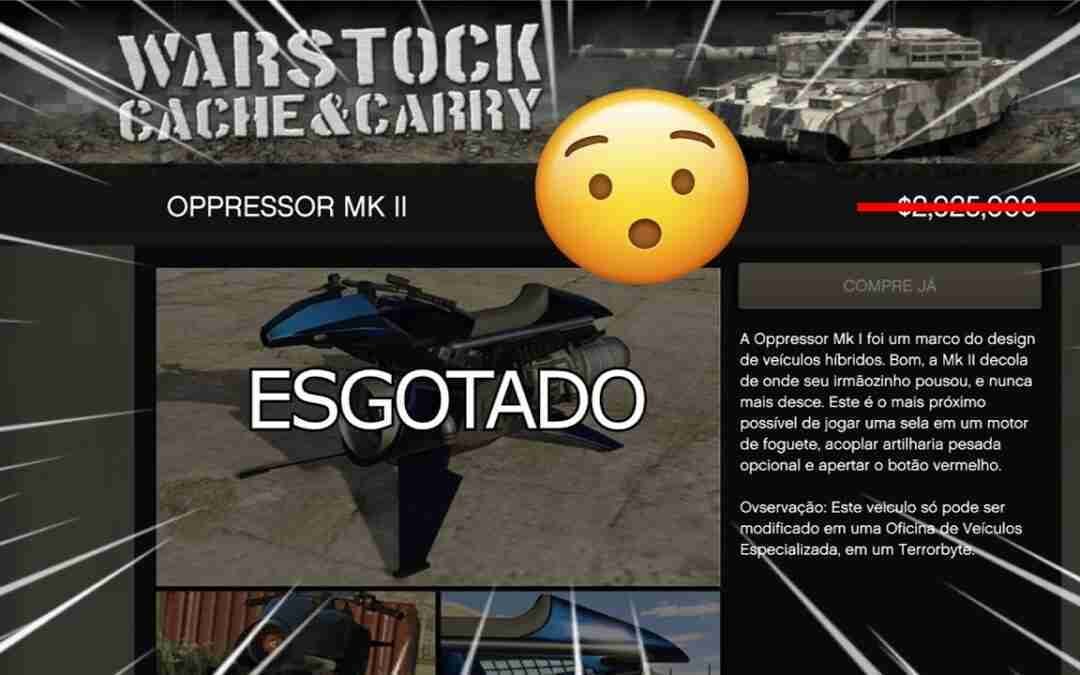A PRÓXIMA DLC DO GTA 5 ONLINE ESTÁ AQUI (FIM DA OPRESSOR MK2, EVENTOS RAROS & MAIS) – Confira!
