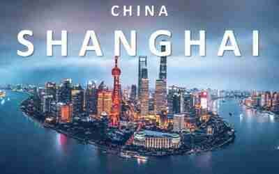 Shanghai, China by Drone Footage