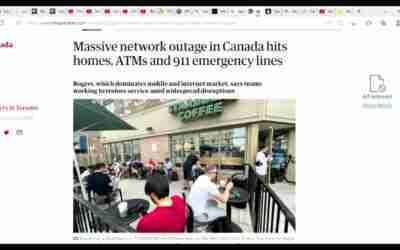 CANADA – NATIONWIDE OUTAGE!! (Warning)