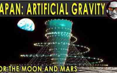 Japan's artificial gravity system for the Moon and Mars!  PLUS Angry Astronaut Sunglasses update!