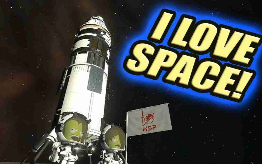Our First Space Ships | Kerbal Space Program | Part 1| New Career Mode