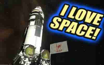 Our First Space Ships | Kerbal Space Program | Part 1| New Career Mode
