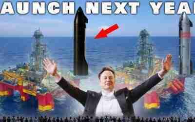 Elon Musk's Genius Solution to launch Starship from the sea… No more FAA!