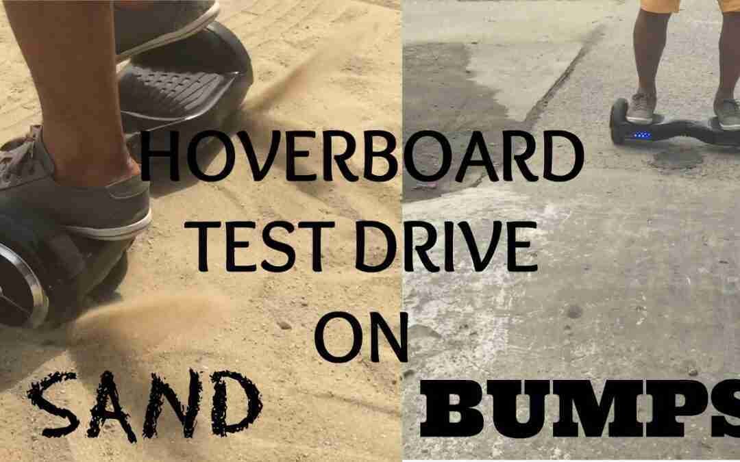 Hoverboard test ride on Grass, Sand and Rough roads