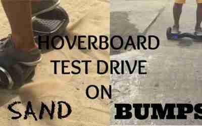 Hoverboard test ride on Grass, Sand and Rough roads