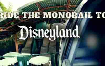 Disneyland Monorail from Downtown Disney to Tomorrowland | Disneyland Resort