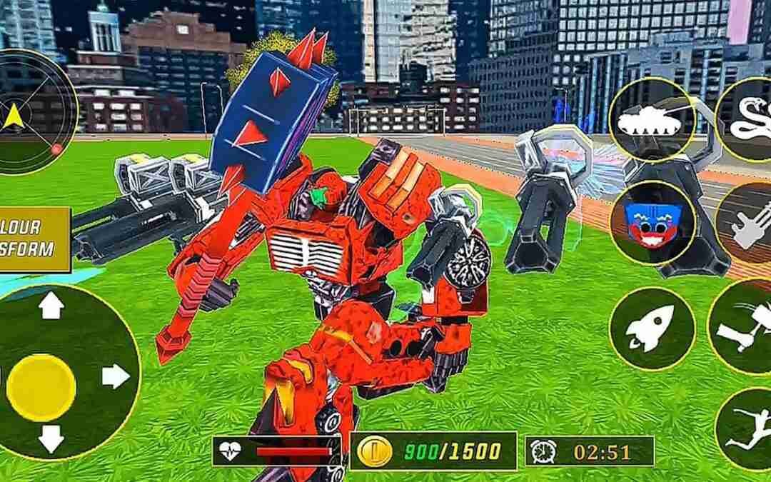 Army Robot Multiple Transformation Games: Tank Flying Car Battle | Android iOS Gameplay