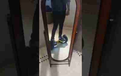 Hoverboard Ride At Home #onroad #shorts #trending #status #kids #vlog #rider #pakistan #instagram