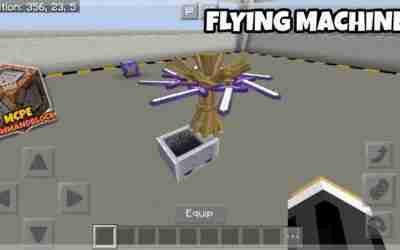 Mcpe Command Block: Flying Machine Tutorial