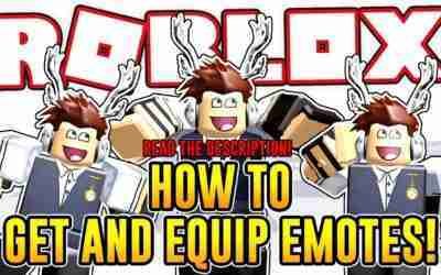 HOW TO GET AND EQUIP THREE FREE EMOTES | Roblox