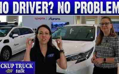 Self-Driving Cars are Here! Toyota Sienna Autono-MaaS