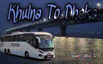Shohagh Elite Scania Multi Axle | Khulna to Dhaka | Travel Vlog -35