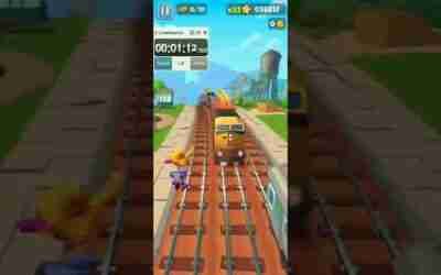 No Coin(hoverboards, keys) 02:08:277 #subwaysurfers