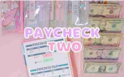?JULY PAYCHECK 2 | CASH ENVELOPE STUFFING | 2022