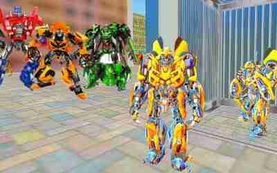 Grand Robot Bike Transform Shooting Spy Endless Robot Fighting | Android iOS Gameplay