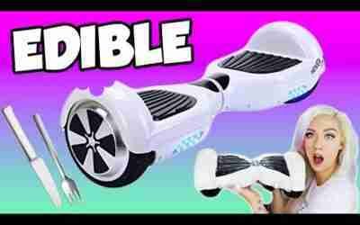 DIY EDIBLE HOVERBOARD | EAT YOUR SWAGWAY | NICOLE SKYES