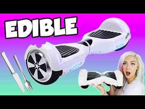 DIY EDIBLE HOVERBOARD | EAT YOUR SWAGWAY | NICOLE SKYES
