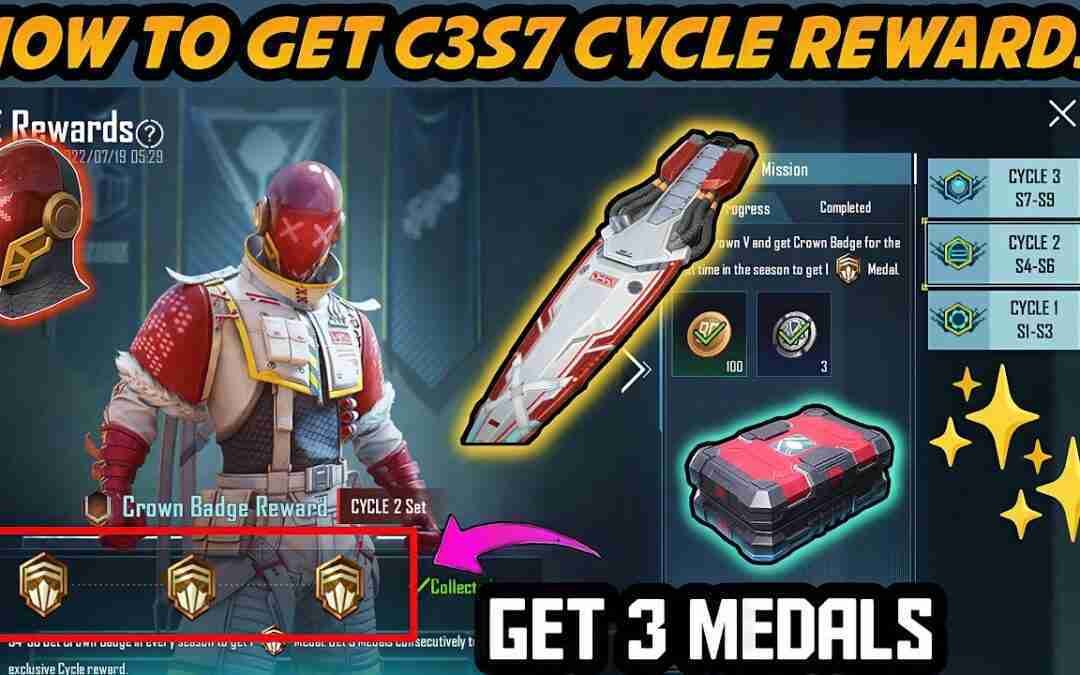 HOW TO GET C3S7 CYCLE REWARDS IN BGMI FREE HOVERBOARD AND 2 MYTHIC OUTFITS