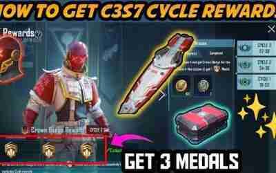 HOW TO GET C3S7 CYCLE REWARDS IN BGMI FREE HOVERBOARD AND 2 MYTHIC OUTFITS