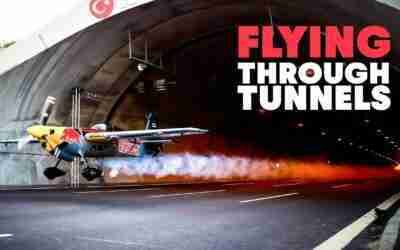 Flying A Plane Through Tunnels: World First | 4K HD
