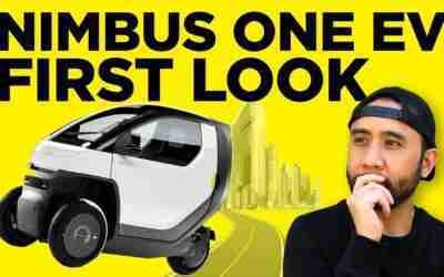 Test Riding the Nimbus One – a Futuristic 3 Wheeled Compact EV | RunPlayBack