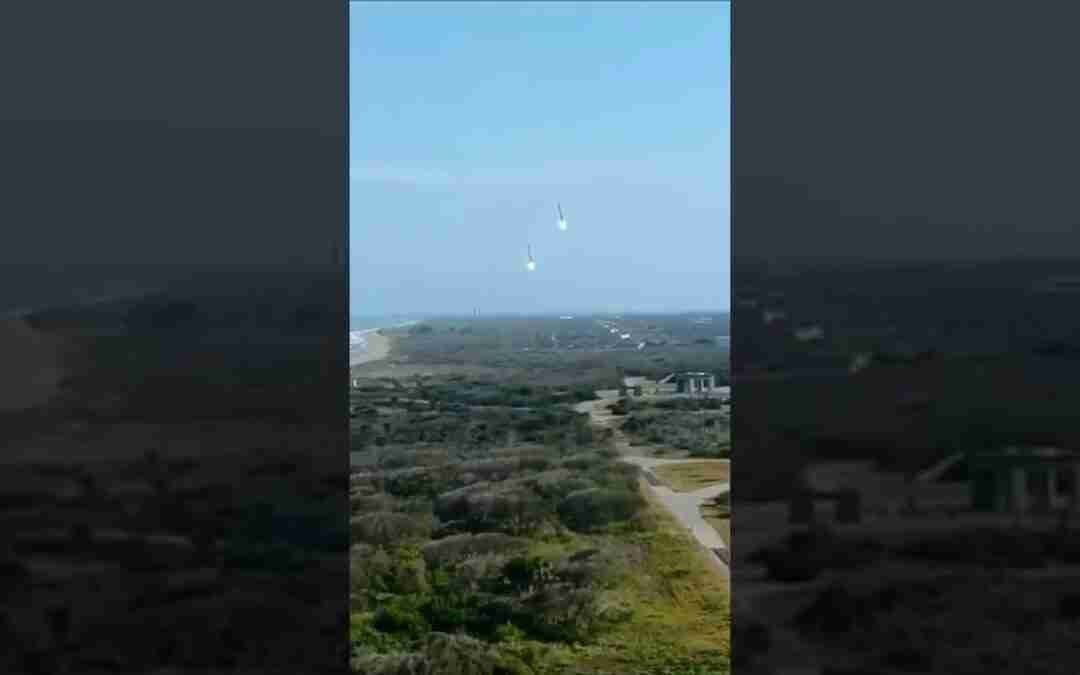 SpaceX Rockets Landing Smooth As Butter!? #shorts