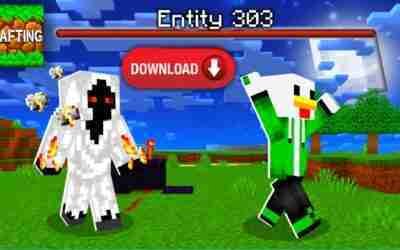 ENTITY 303 MOD FOR Crafting and Building | Android | in hindi | 1.17+