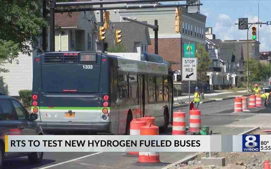 Hydrogen fuel cell buses to arrive in Rochester to meet zero-emissions goals