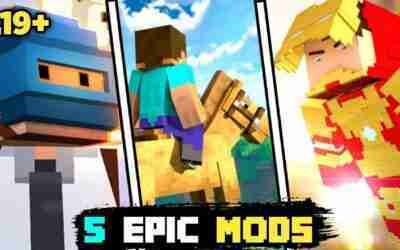 Crazy Mods/Addon For Minecraft Pocket Edition 1.19+ In Android 1GB 2GB 3GB No Lag MCPE