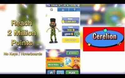 Incredible run! 2 MILLION Points (No Keys / Hoverboards)