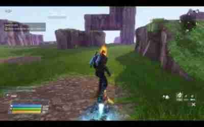 Fortnite | STW | Ghost Rider Riding A Hoverboard For The 1st Time