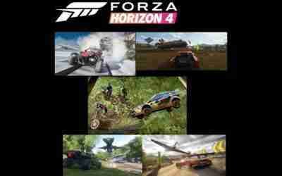 Forza Horizon 4 Showcase Events Gameplay {Halo,Train,Hoverboard,Plain,Bikes}