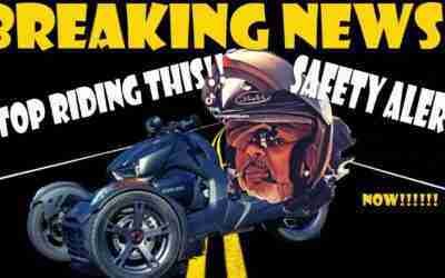 BREAKING: Do Not Ride Recall Issued for Can-Am Ryker Motorcycles