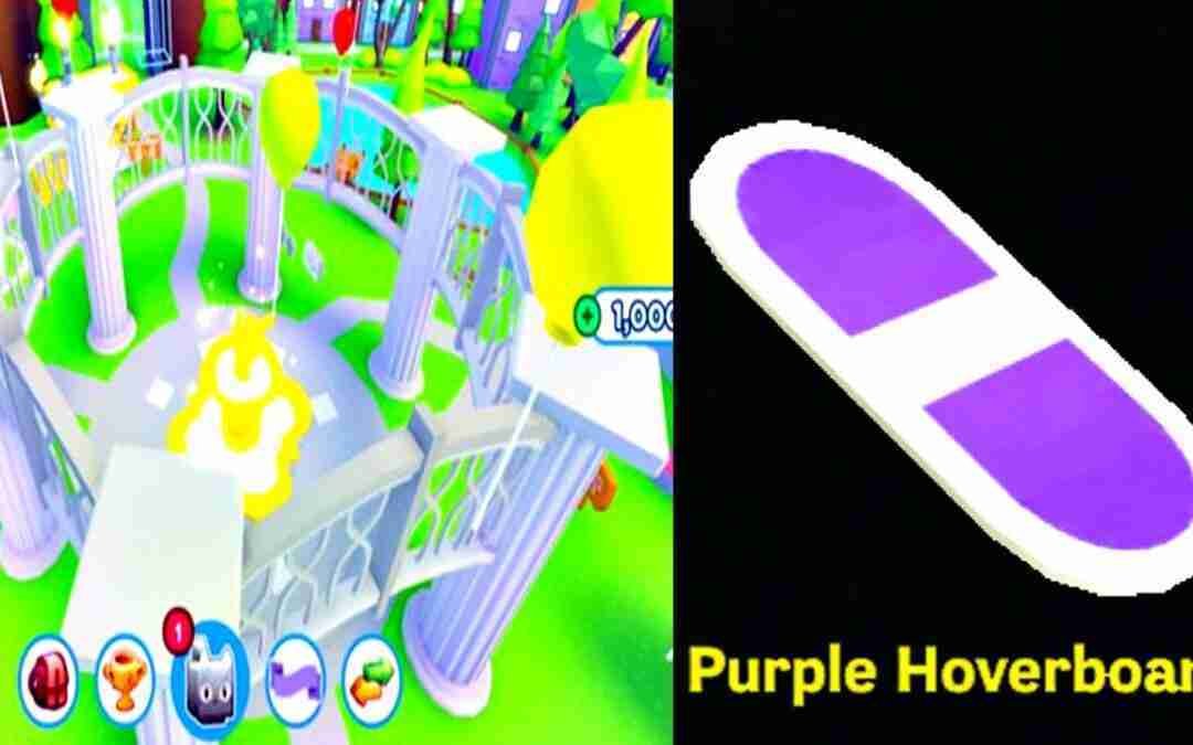 New Hardcore Map Anniversary + Purple Hoverboard in Pet Simulator X Update!