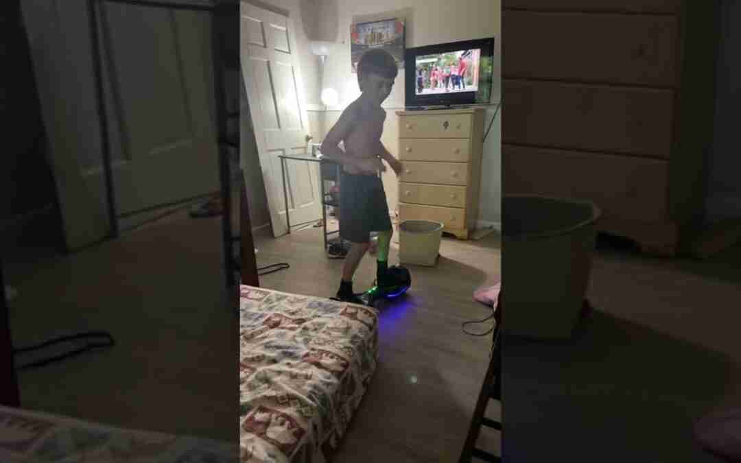 How to ride a hoverboard