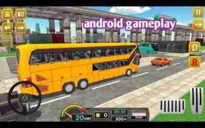Bus driving simulator (Android Gameplay)