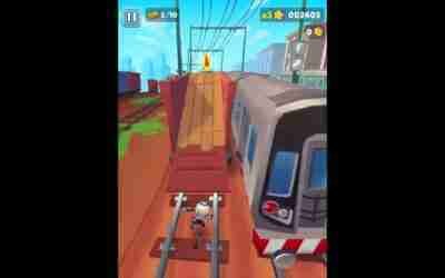 Subway surfers MOBILE gameplay NO COINS (no keys or hoverboards)