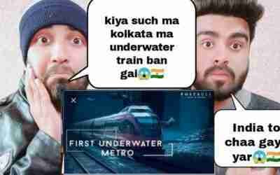 Pakistani Reacting on Under water Train in Kolkata Opening ceremony