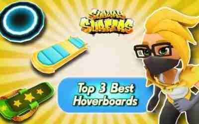 Top 3 Best Hoverboards – Subway Surfers