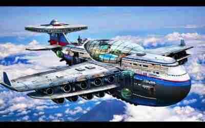 Sky Cruise Nuclear Powered Flying Hotel A New Approach To Transportation  By Astatic Info