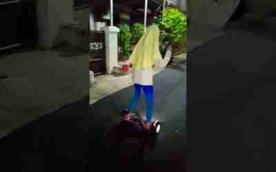 lgi main hoverboard nichh guys ohh iya maaf ya jarang upload vidio