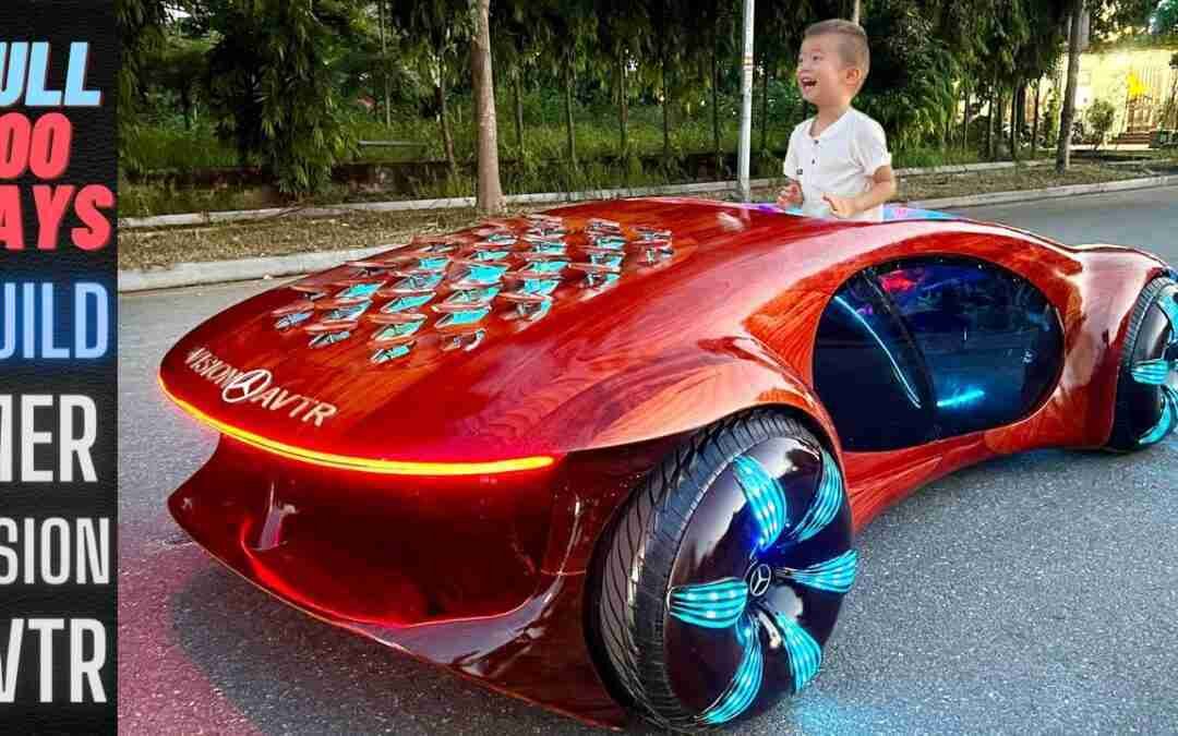 100 Days Building A Mercedes Vision AVTR For My Son's Birthday