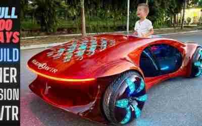 100 Days Building A Mercedes Vision AVTR For My Son's Birthday