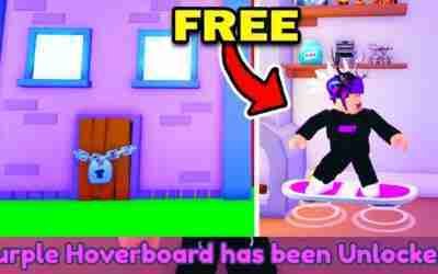*EASY* HOW TO UNLOCK NEW PURPLE HARDCORE HOVERBOARD In Pet Simulator X Hardcore Update!!