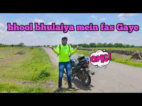 BHOOL BHULAIYA MEIN FAS GAYE? KHATARNAK RASTE||#GaneshRiderboy